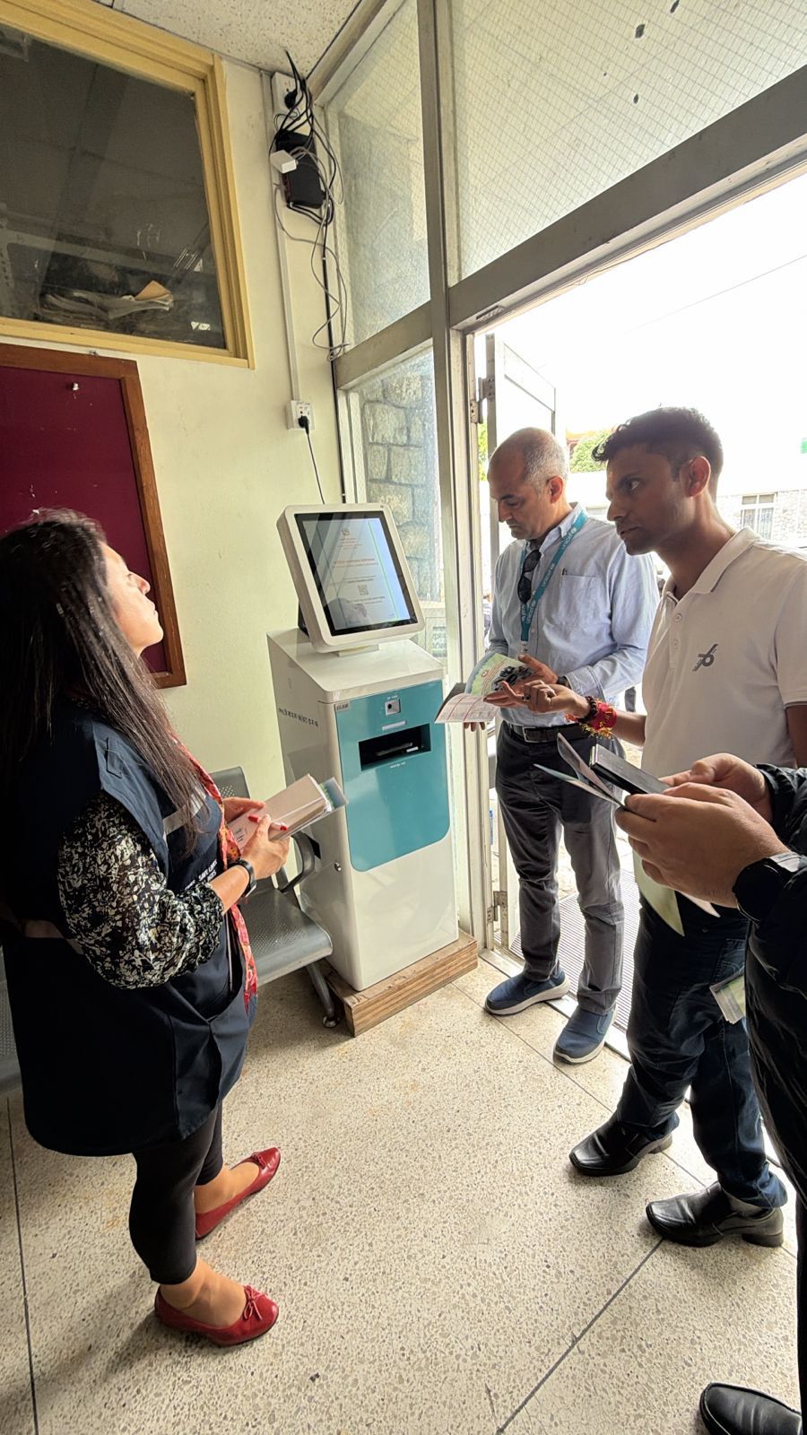Courtesy visit to PCDC on 28th april with external consultant from WHO headquarter Geneva