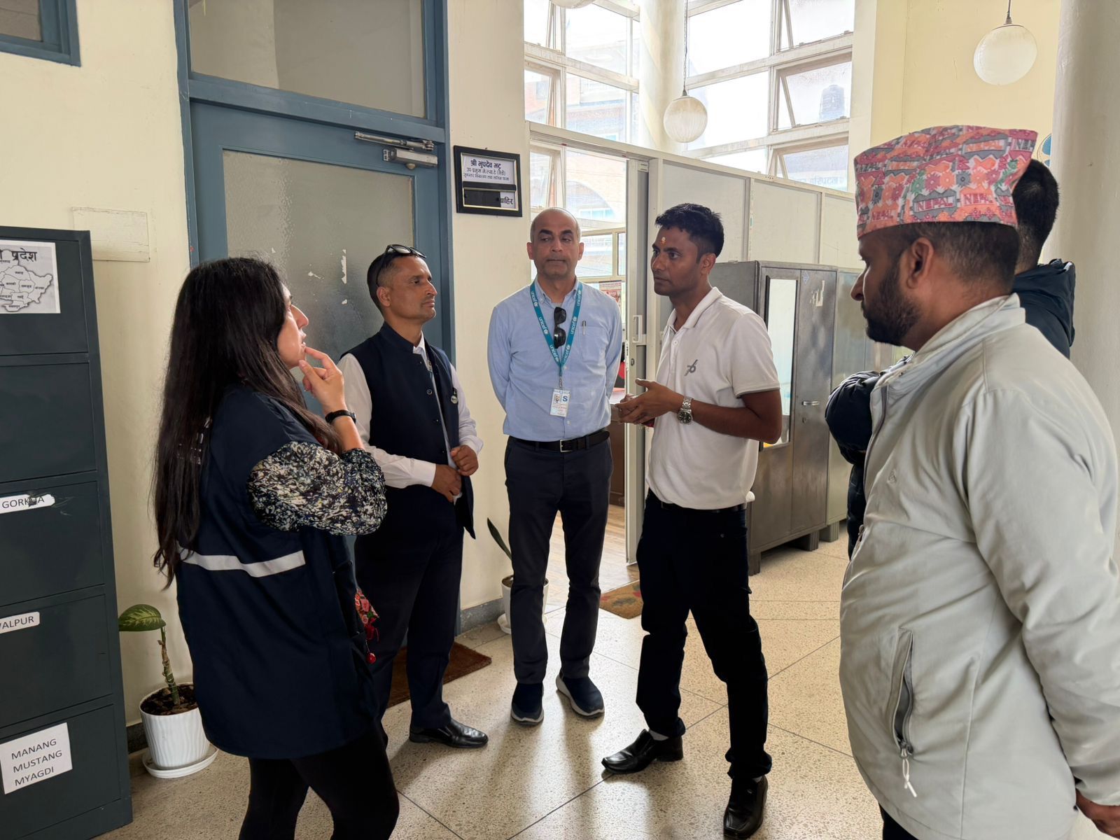 Courtesy visit to PCDC on 28th april with external consultant from WHO headquarter Geneva