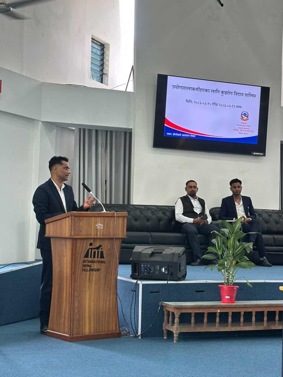 5-day Leprosy diagnosis training for laboratory workers