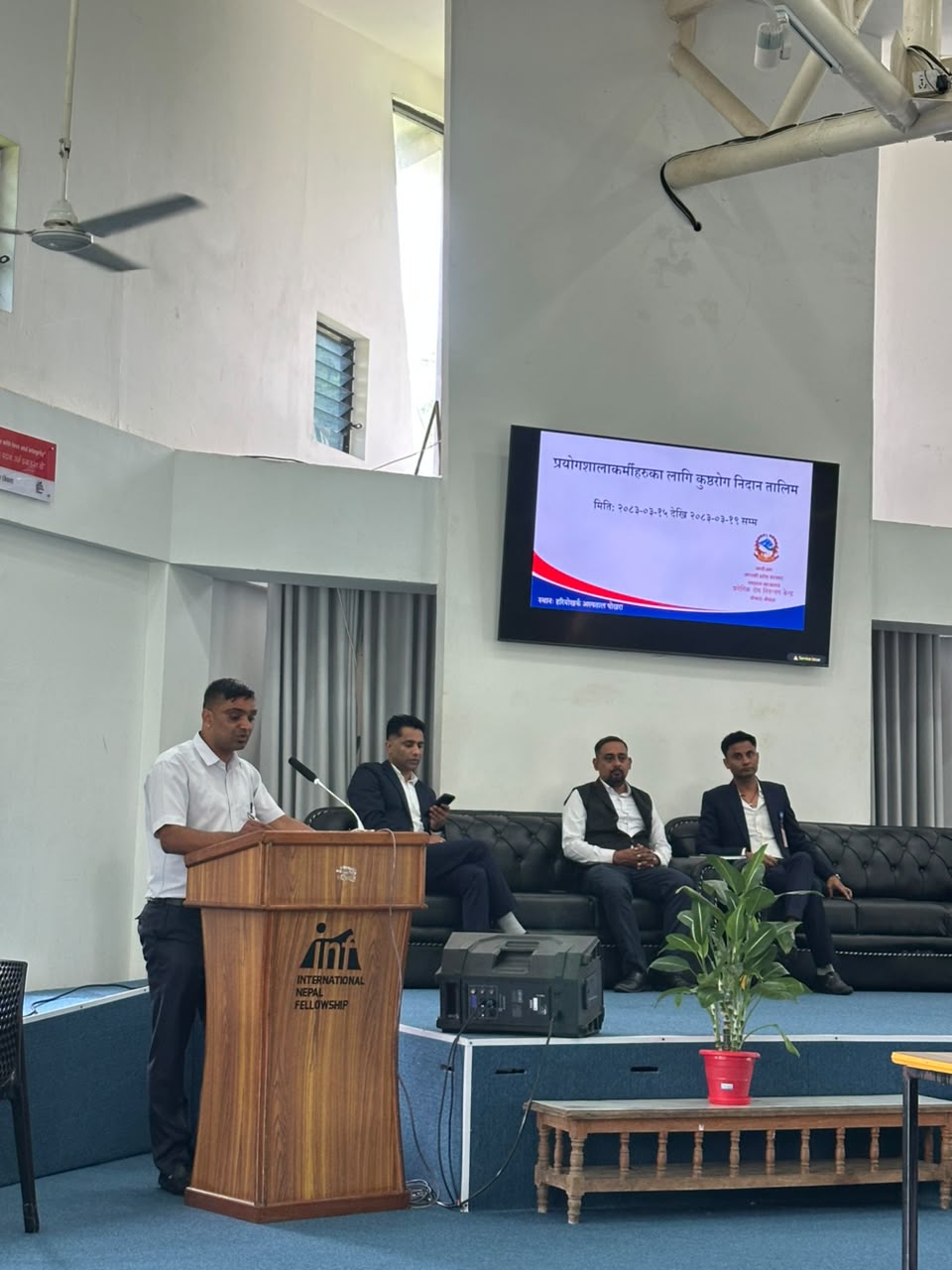 5-day Leprosy diagnosis training for laboratory workers