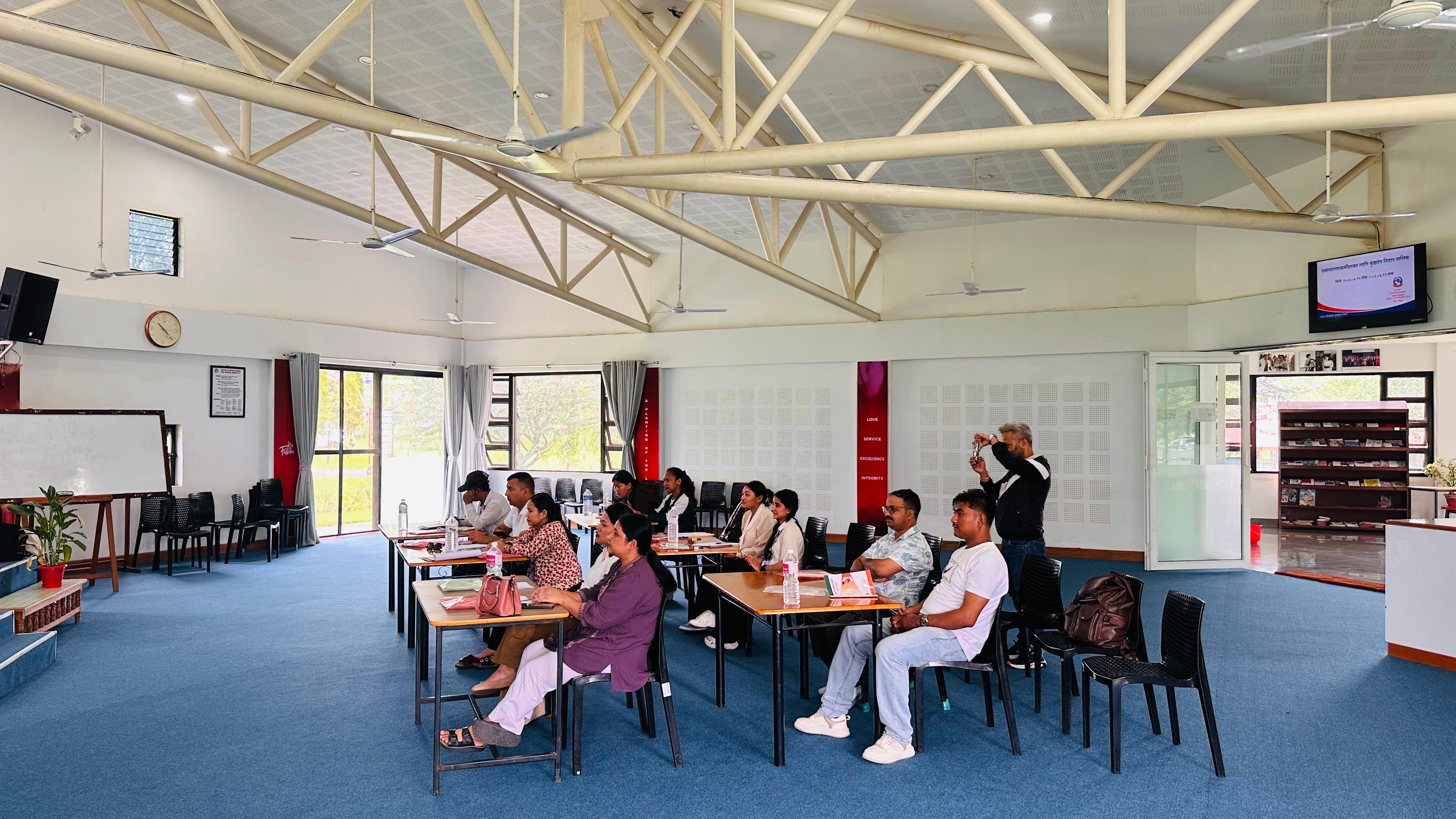 5-day Leprosy diagnosis training for laboratory workers