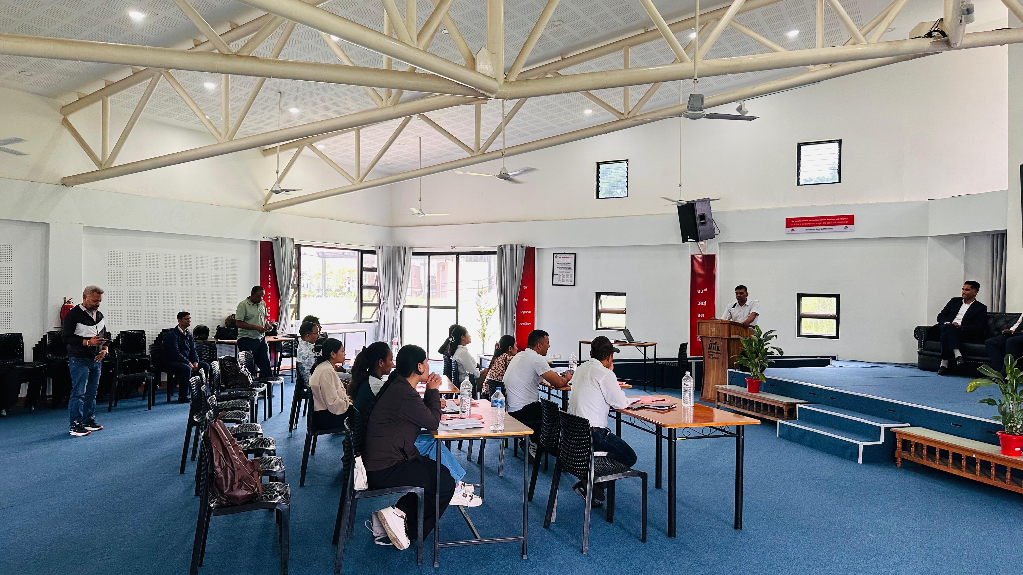 5-day Leprosy diagnosis training for laboratory workers